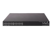 HPE 5130 24G PoE+ 4SFP+ 1-slot HI - Commutateur - Géré - 24 x 10/100/1000 (PoE+) + 4 x 10 Gigabit SFP+ - Montable sur rack - PoE+ (740 W) JH325A