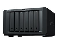 Synology Disk Station DS1618+ - Serveur NAS - 6 Baies - SATA 6Gb/s - RAID 0, 1, 5, 6, 10, JBOD - RAM 4 Go - Gigabit Ethernet - iSCSI DS1618+