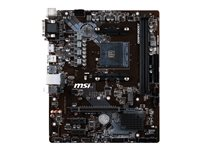 MSI B450M PRO-M2 V2 - Carte-mère - micro ATX - Socket AM4 - AMD B450 - USB 3.1 Gen 1 - Gigabit LAN - carte graphique embarquée (unité centrale requise) - audio HD (8 canaux) B450M PRO-M2 V2