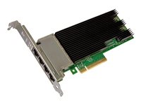 Intel Ethernet Converged Network Adapter X710-T4 - Adaptateur réseau - PCIe 3.0 x8 profil bas - 10Gb Ethernet x 4 X710T4BLK