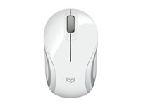 Logitech M187 - Souris - optique - sans fil - 2.4 GHz - récepteur sans fil USB - blanc 910-002735