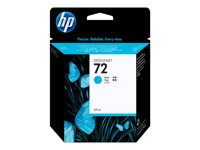 HP 72 - 69 ml - cyan - original - DesignJet - cartouche d'encre - pour DesignJet HD Pro MFP, SD Pro MFP, T1100, T1120, T1200, T1300, T2300, T770, T790, T795 C9398A