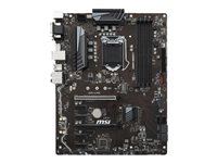 MSI Z370-A PRO - Carte-mère - ATX - Socket LGA1151 - Z370 - USB 3.1 Gen 1 - Gigabit LAN - carte graphique embarquée (unité centrale requise) - audio HD (8 canaux) Z370-A PRO