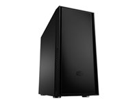 Cooler Master Silencio 550 - Tour midi - ATX - pas d'alimentation (ATX / PS/2) - noir mystérieux - USB/Audio RC-550M-KKN1