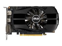 ASUS PH-GTX1650-4G - Carte graphique - GF GTX 1650 - 4 Go GDDR5 - PCIe 3.0 x16 - DVI, HDMI, DisplayPort 90YV0CV1-M0NA00