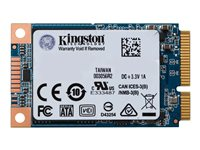 Kingston UV500 - Disque SSD - chiffré - 480 Go - interne - mSATA - SATA 6Gb/s - AES 256 bits - Self-Encrypting Drive (SED), TCG Opal Encryption 2.0 SUV500MS/480G