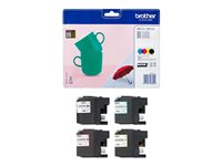 Brother LC227XLVALBP - Pack de 4 - à rendement élevé - noir, jaune, cyan, magenta - original - blister - cartouche d'encre - pour Brother DCP-J4120DW, MFC-J4420DW, MFC-J4620DW, MFC-J4625DW LC227XLVALBP