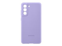 Samsung EF-PG990 - Coque de protection pour téléphone portable - silicone doux au toucher - mauve - pour Galaxy S21 FE 5G EF-PG990TVEGWW