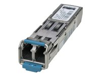 Cisco - Module transmetteur SFP (mini-GBIC) - GigE, 2Gb Fibre Channel - 1000Base-DWDM - mode unique SC/PC - 1556.55 nm - pour Cisco 29XX, 39XX; Catalyst 3750, ESS9300; Ethernet Services Plus Extended Transport 20 DWDM-SFP-5655=