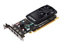 NVIDIA Quadro P620 - Carte graphique - Quadro P620 - 2 Go GDDR5 - PCIe 3.0 x16 - 4 x Mini DisplayPort - pour ThinkAgile VX3331; VX3530-G Appliance; VX5575 Integrated System; VX75XX Certified Node 4X67A11584