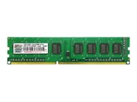 Transcend - DDR3L - module - 4 Go - DIMM 240 broches - 1600 MHz / PC3L-12800 - CL11 - mémoire sans tampon - non ECC TS512MLK64W6H