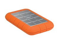 LaCie Rugged Triple - Disque dur - chiffré - 2 To - externe (portable) - FireWire 800 / USB 3.0 - AES 256 bits 9000448