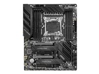 MSI X299 PRO - Carte-mère - ATX - LGA2066 Socket - X299 Chipset - USB-C Gen2, USB 3.2 Gen 1, USB 3.2 Gen 2, USB 3.2 Gen 2x2 - Gigabit LAN, 2.5 Gigabit LAN - audio HD (8 canaux) X299 PRO