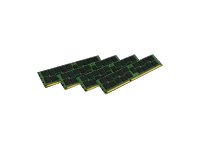 Kingston - DDR3 - 32 Go: 4 x 8 Go - DIMM 240 broches - 1600 MHz / PC3-12800 - CL11 - 1.5 V - mémoire enregistré - ECC - pour Dell PowerEdge M820, R820; PowerVault NX3200; Precision R7610, T3600, T5600, T7600, T7610 KTD-PE316SK4/32G