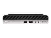 HP ProDesk 400 G5 - mini bureau - Core i5 9500T 2.2 GHz - 8 Go - SSD 256 Go - LED 23.8" - Français 8PG53EA#ABF