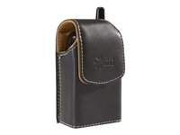 Case Logic GSM Pouch CEO Leather CL-701 - Sac étui pour téléphone portable - cuir - noir CL701