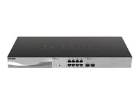 D-Link DXS 1100-10TS - Commutateur - intelligent - 8 x 10GBase-T + 2 x 10 Gigabit SFP+ - Montable sur rack DXS-1100-10TS