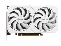 ASUS Dual GeForce RTX 3060 - Carte graphique - GF RTX 3060 - 8 Go GDDR6 - PCIe 4.0 - HDMI, 3 x DisplayPort - blanc 90YV0GB8-M0NA00