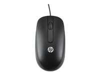 HP - Souris - optique - filaire - USB - pour HP 285 G6, 295 G6, t430 v2, t540; Desktop 280, Pro 300 G6; Elite Slice G2; EliteOne 800 G8 QY777AA