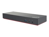 Lenovo ThinkPad Thunderbolt 3 Workstation Dock - Réplicateur de port - Thunderbolt 3 - GigE - 230 Watt - Europe - pour ThinkPad P1; P1 (2nd Gen); P51; P52; P53; P72; P73; X1 Extreme; X1 Extreme (2nd Gen) 40AN0230EU