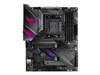 ASUS ROG Strix X570-E Gaming - Carte-mère - ATX - Socket AM4 - AMD X570 Chipset - USB-C Gen2, USB 3.2 Gen 1, USB 3.2 Gen 2 - Bluetooth, Gigabit LAN, 2.5 Gigabit LAN, Wi-Fi 6 - carte graphique embarquée (unité centrale requise) - audio HD (8 canaux) 90MB1150-M0EAY0