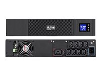 Eaton 5SC 2200i R/T - Onduleur (montable sur rack / externe) - CA 230 V - 1980 Watt - 2200 VA - RS-232, USB - connecteurs de sortie : 9 - 2U - noir 5SC2200IRT