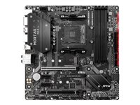 MSI B450M MORTAR MAX - Carte-mère - micro ATX - Socket AM4 - AMD B450 - USB-C Gen2, USB 3.2 Gen 1, USB 3.2 Gen 2 - Gigabit LAN - carte graphique embarquée (unité centrale requise) - audio HD (8 canaux) B450M MORTAR MAX