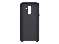 Samsung Dual Layer Cover EF-PA605 - Coque de protection pour téléphone portable - noir - pour Galaxy A6+ EF-PA605CBEGWW