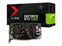 PNY XLR8 GeForce GTX 1060 Gaming - Overclocked Edition - carte graphique - GF GTX 1060 - 6 Go GDDR5X - PCIe 3.0 x16 - HDMI, 3 x DisplayPort KF1060GTXXR6GEPB