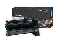 Lexmark - Magenta - original - cartouche de toner LCCP - pour Lexmark C780dn, C780dtn, C780n, C782dn, C782dtn, C782n, X782e C780A2MG